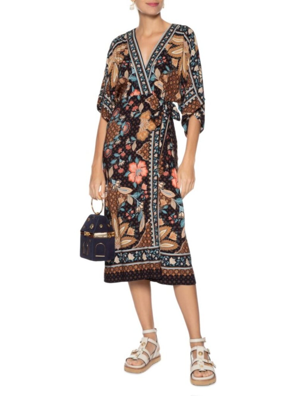 FARM Rio Amaral Midi dress sz XS NWT - Brazil Line Exclusive!!!!